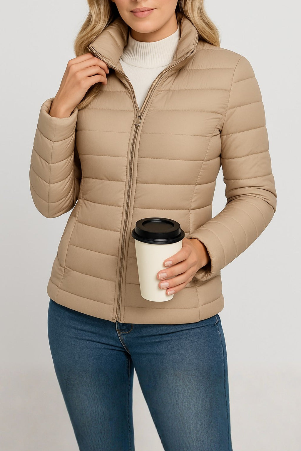 Quilted Warmth Jacket – Modern Edition