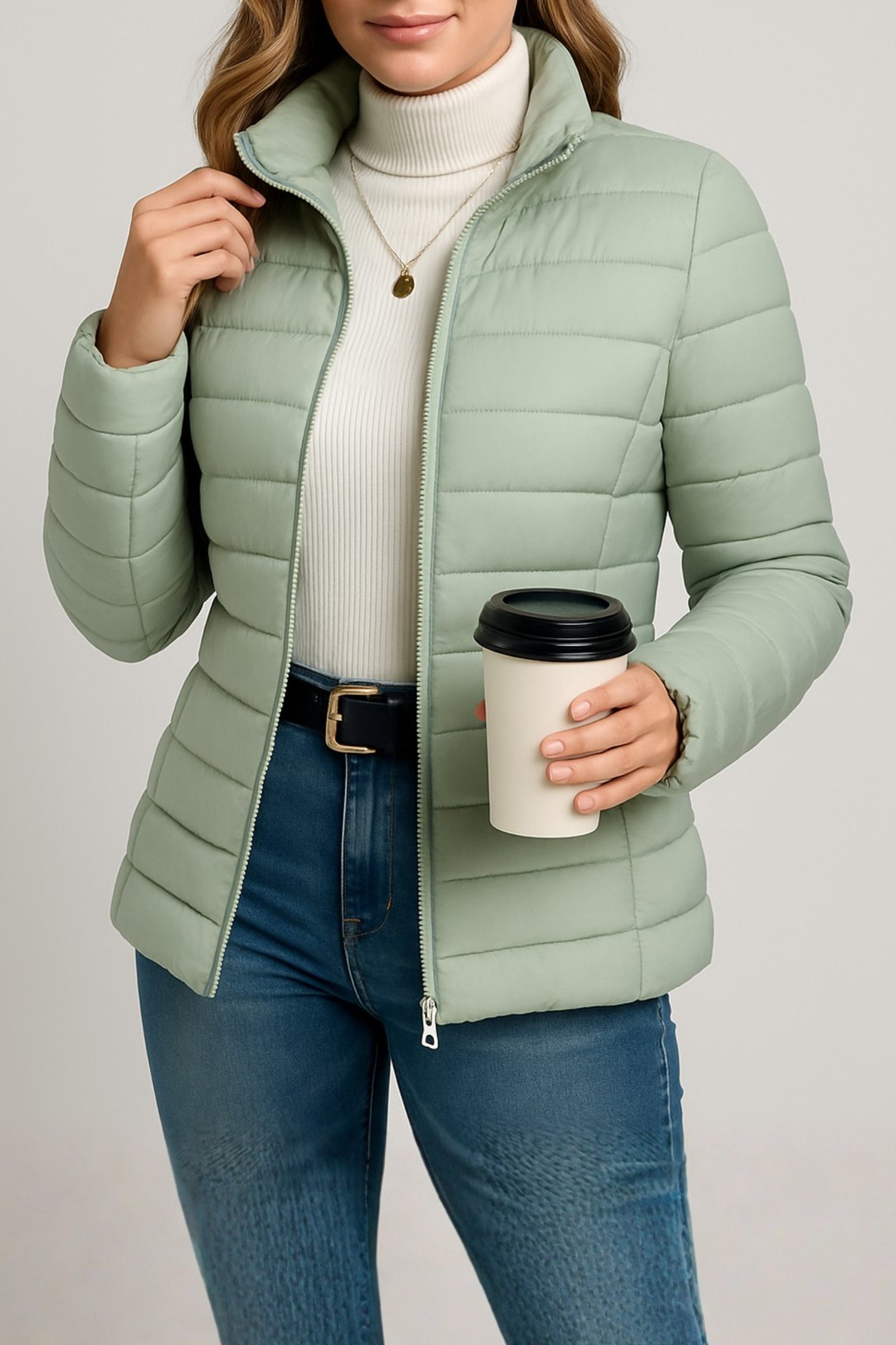 Quilted Warmth Jacket – Modern Edition