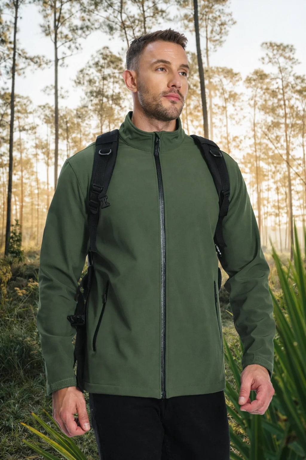 Fleece Lined Softshell Jacket