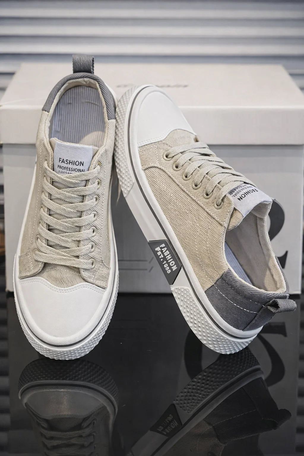 Lightweight Canvas Sneakers