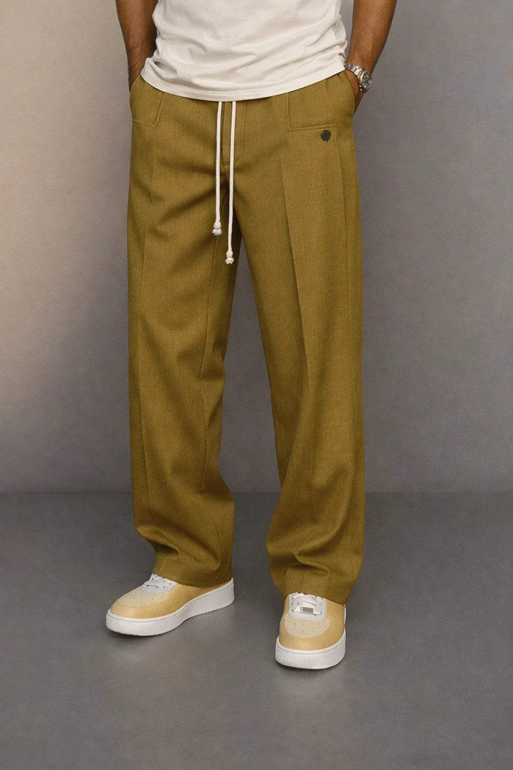 UrbanEase Straight Trousers