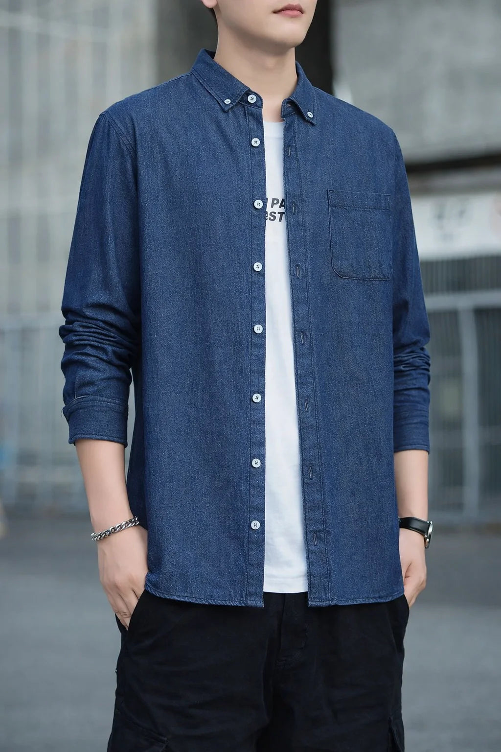 IndigoCraft Denim Shirt