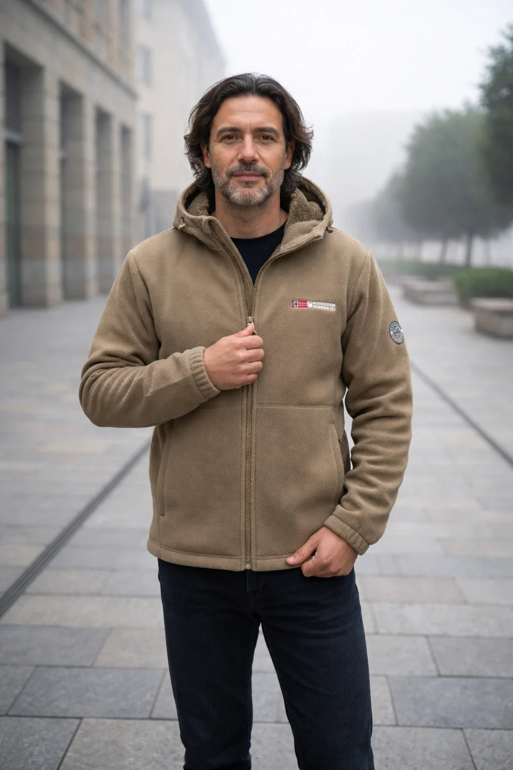 Alven Fleece Sweatshirt Jacket