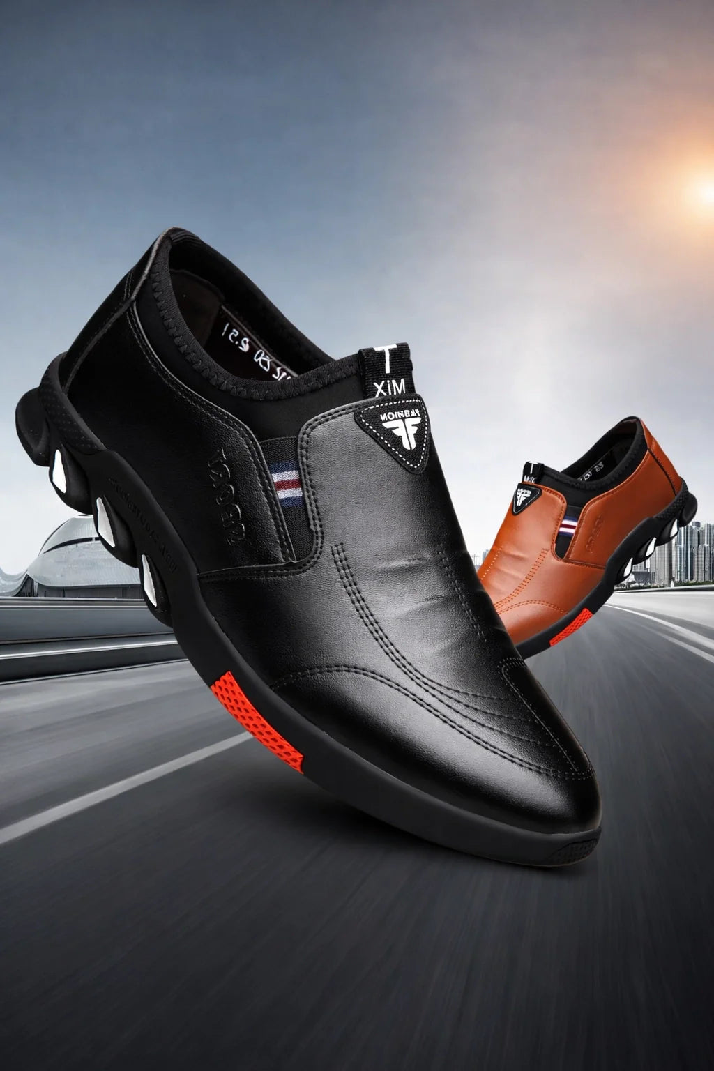 Soft Sole Leather Loafers