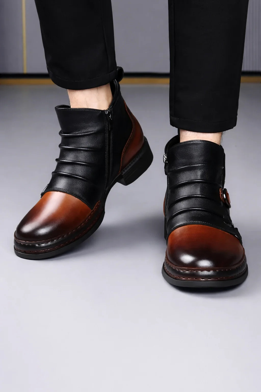 Alven Retro Ankle Boots