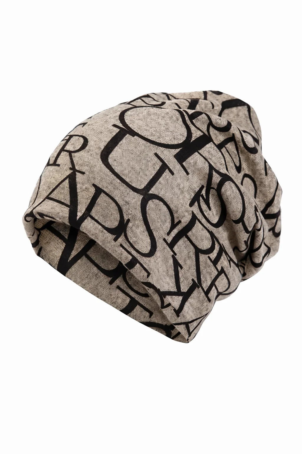 Rainbow Striped Knit Beanie