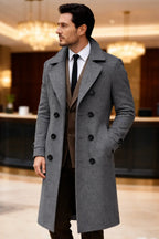 Double Breasted Wool Coat