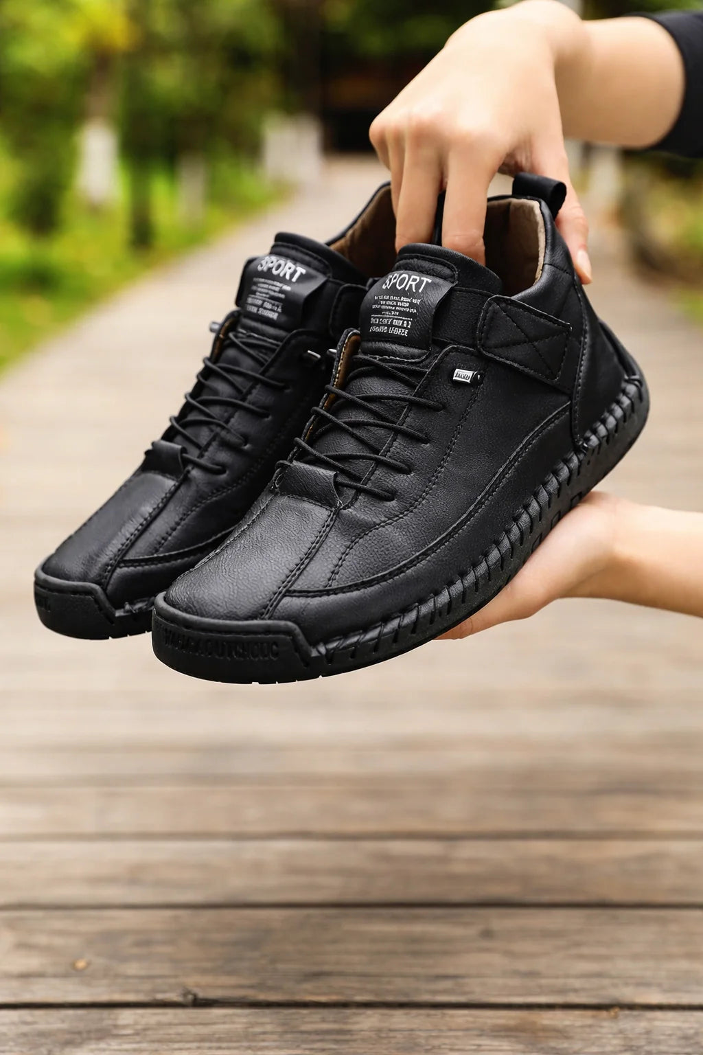 Serafina Leather Sneakers