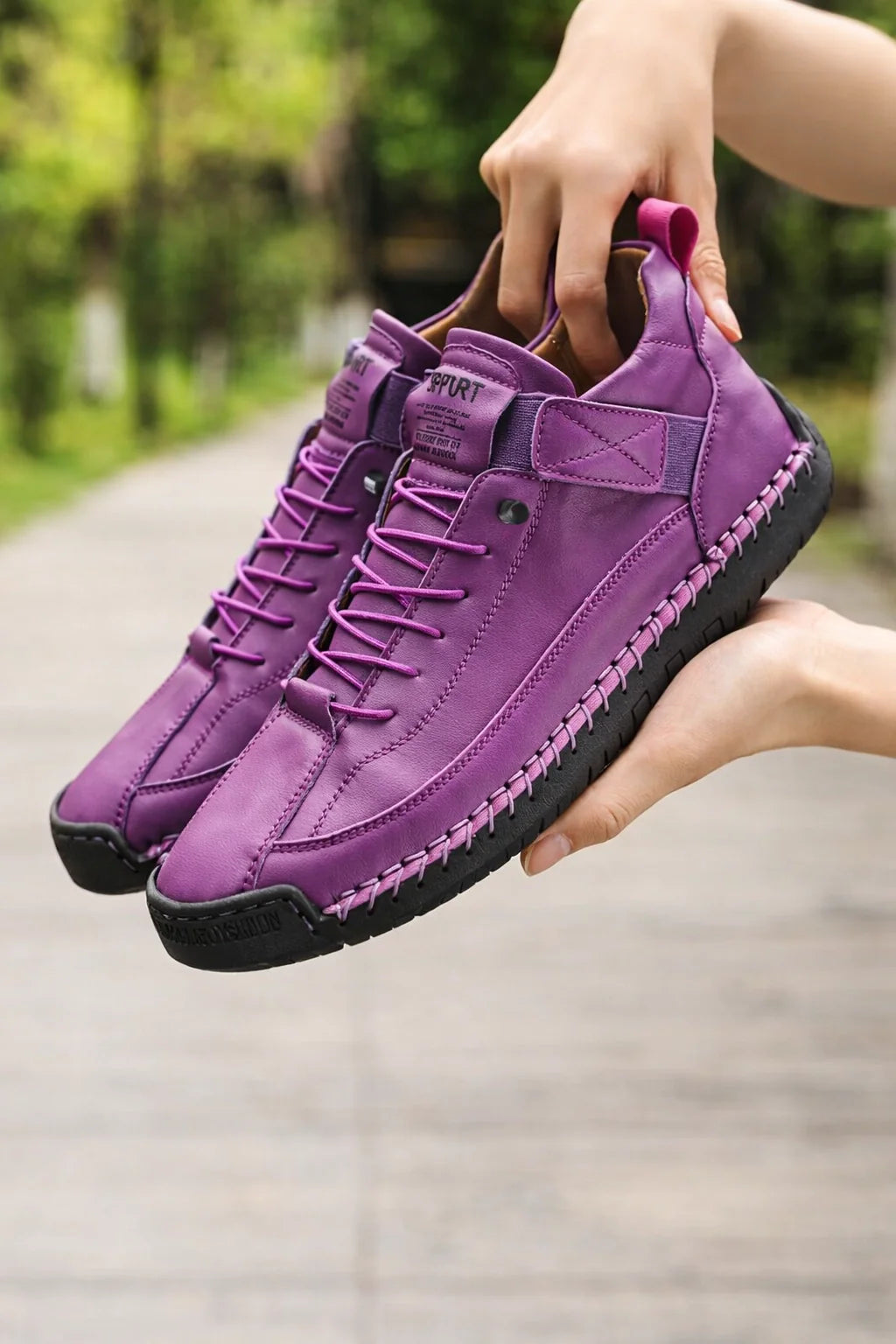 Serafina Leather Sneakers