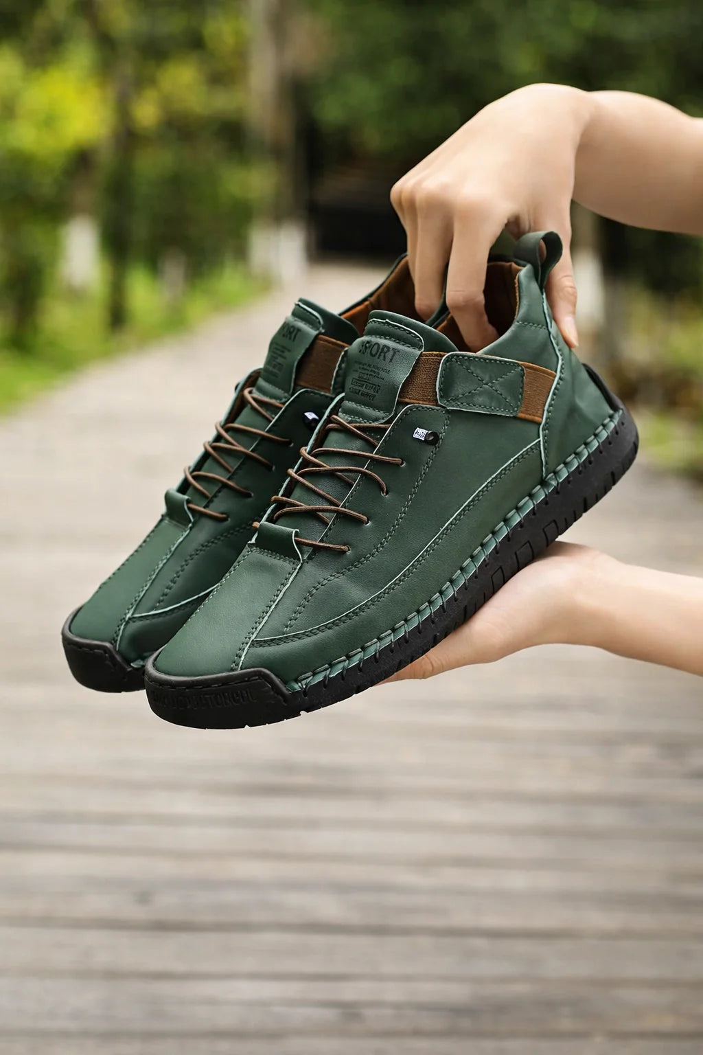 Serafina Leather Sneakers