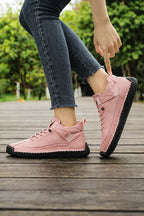 Serafina Leather Sneakers