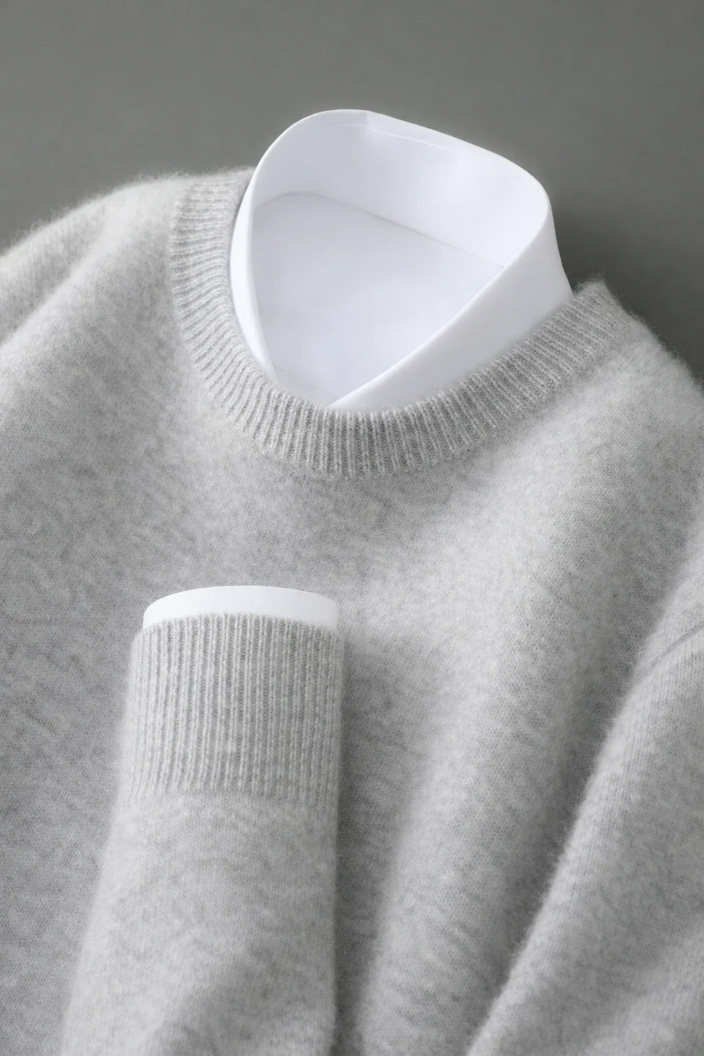 Merino Crest Wool Pullover