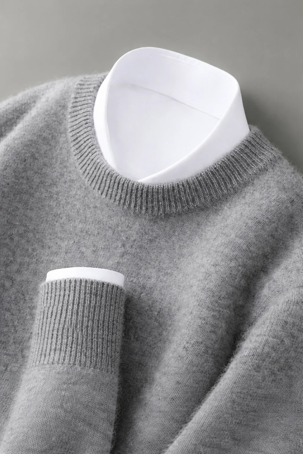 Merino Crest Wool Pullover