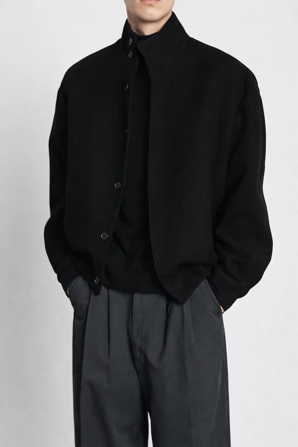 NoirRuff Wool Jacket