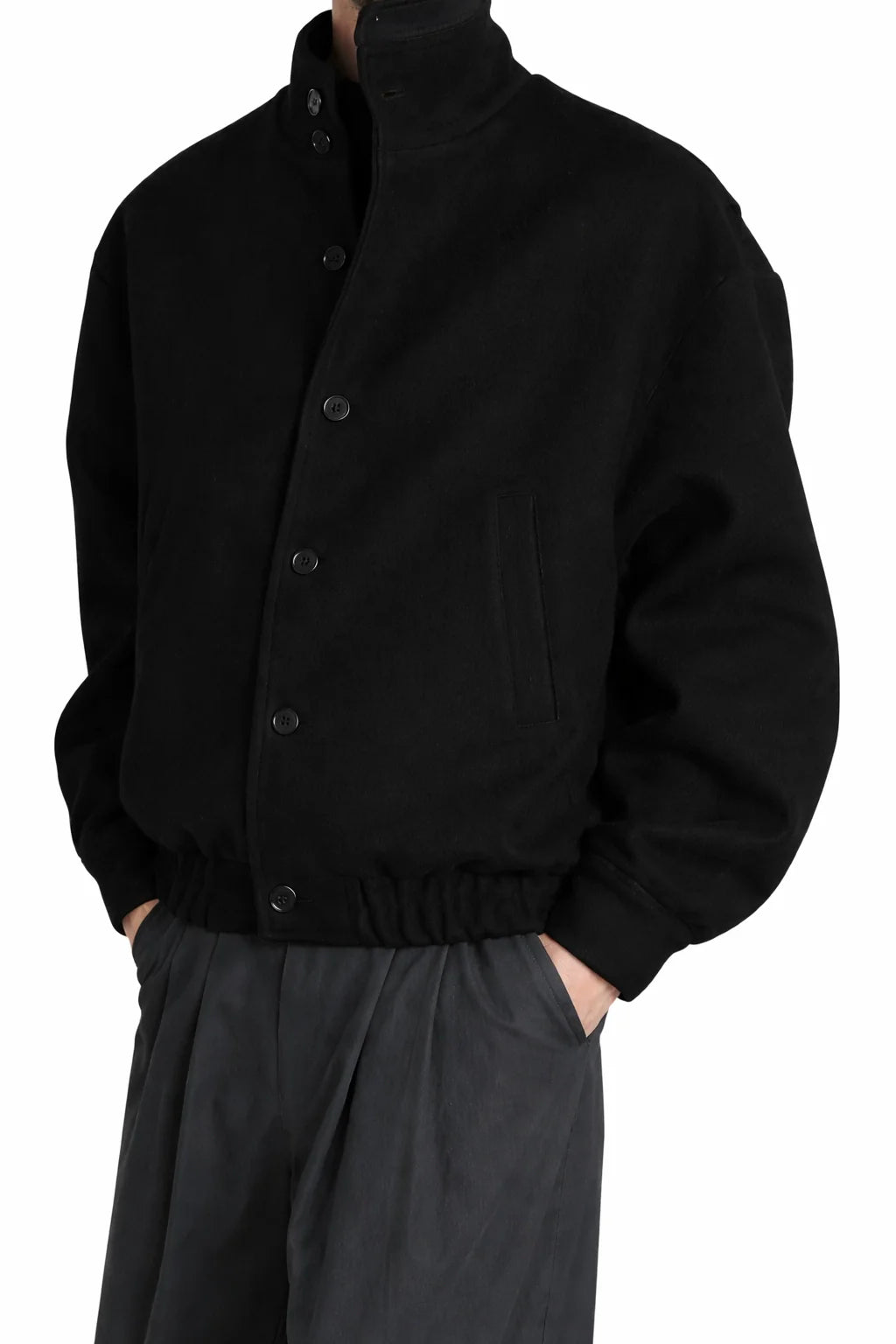 NoirRuff Wool Jacket