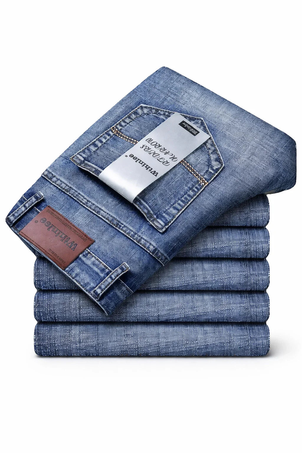 Classic Straight Denim Jeans