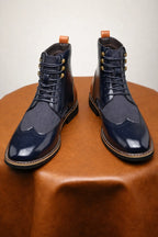 British Brogue Ankle Boots