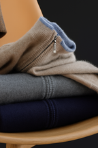 Riku Cashmere Zip Jacket