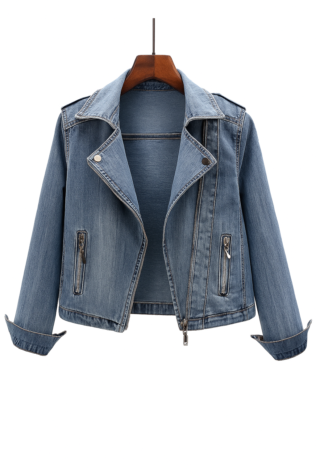 Freya Denim Zip Jacket