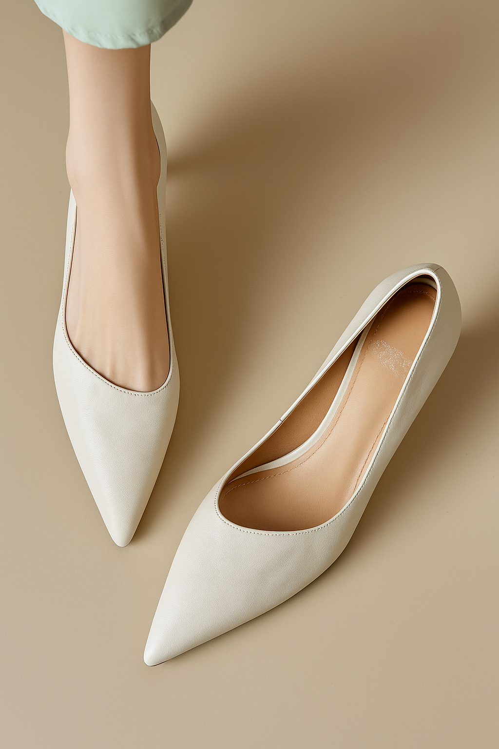 Elar Genuine Leather Heels