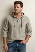 Elden Luxe Hooded Shirt