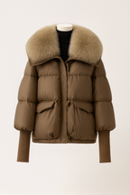 Short Lapel Winter Cotton Jacket