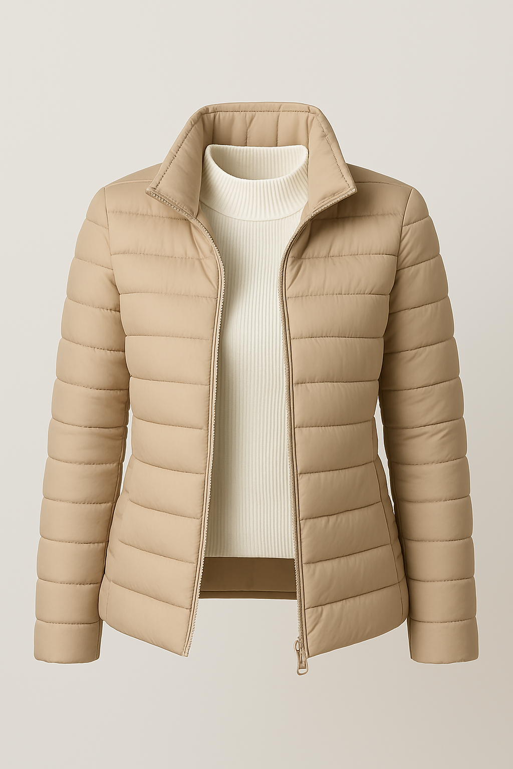 Quilted Warmth Jacket – Modern Edition