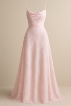 Backless Lace Up Maxi