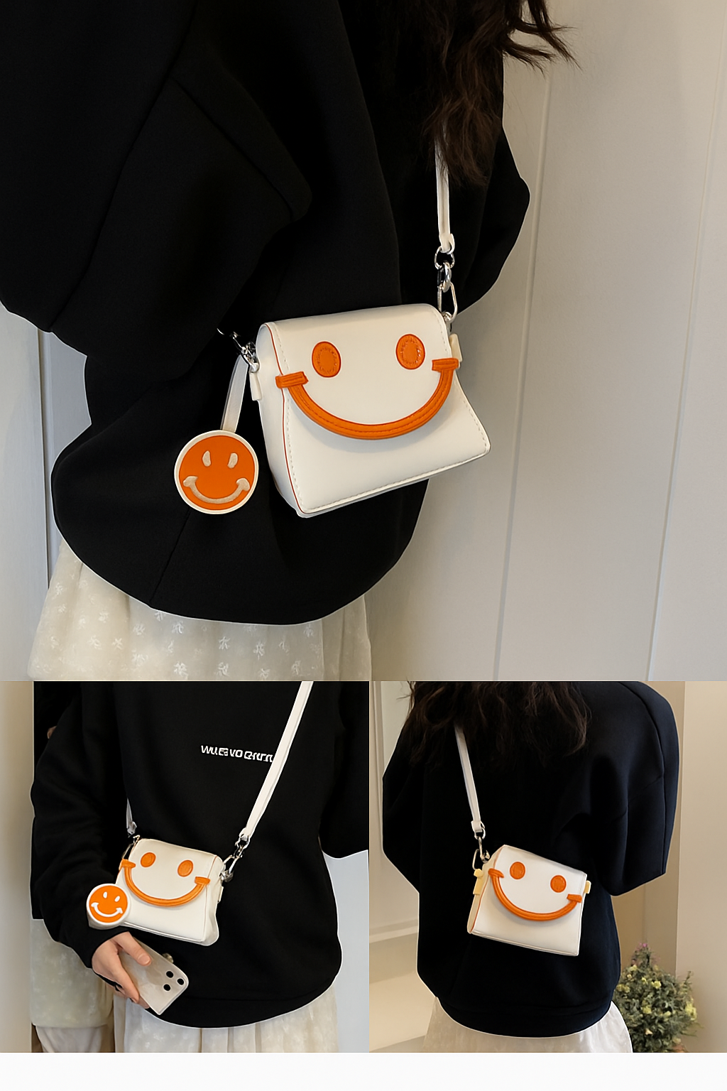 Smiley Shoulder Bag