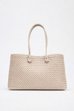 Luxury Woven Tote Bag