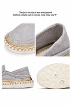 Linen Slip Casual Shoes