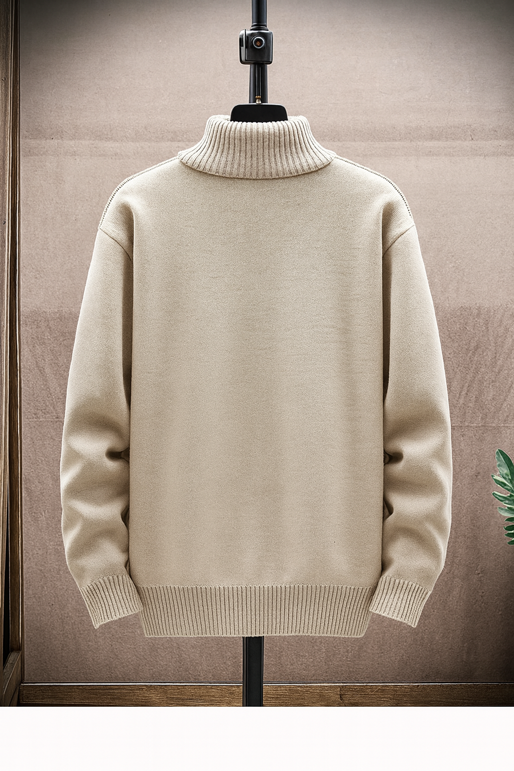 Plush Knitted Cardigan