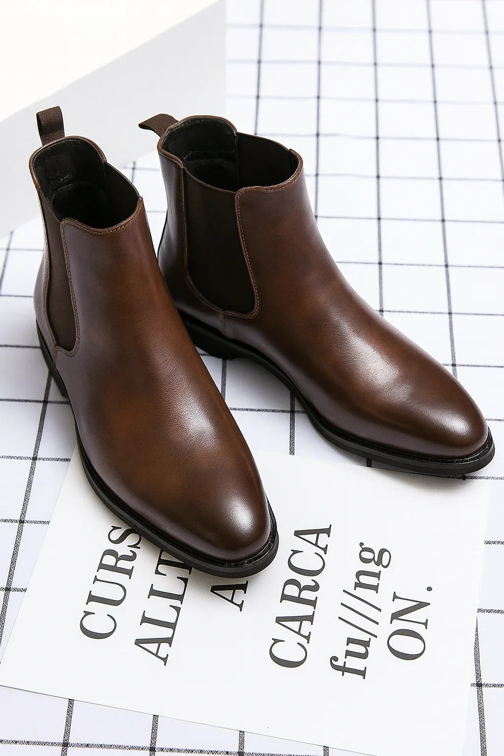 Chelsea Leather Ankle Boots