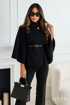 Batwing Sleeve Loose Outerwear